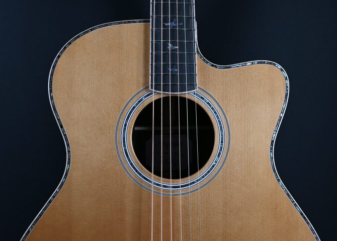 PRS SE A60E Angelus Natural Acoustic Guitar #248