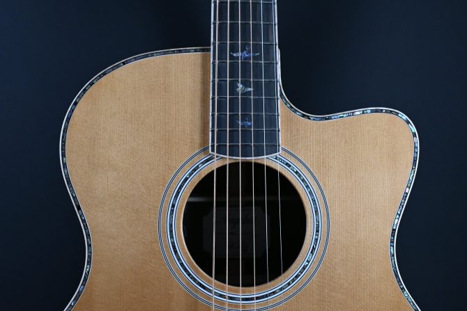 PRS SE A60E Angelus Natural Acoustic Guitar #248