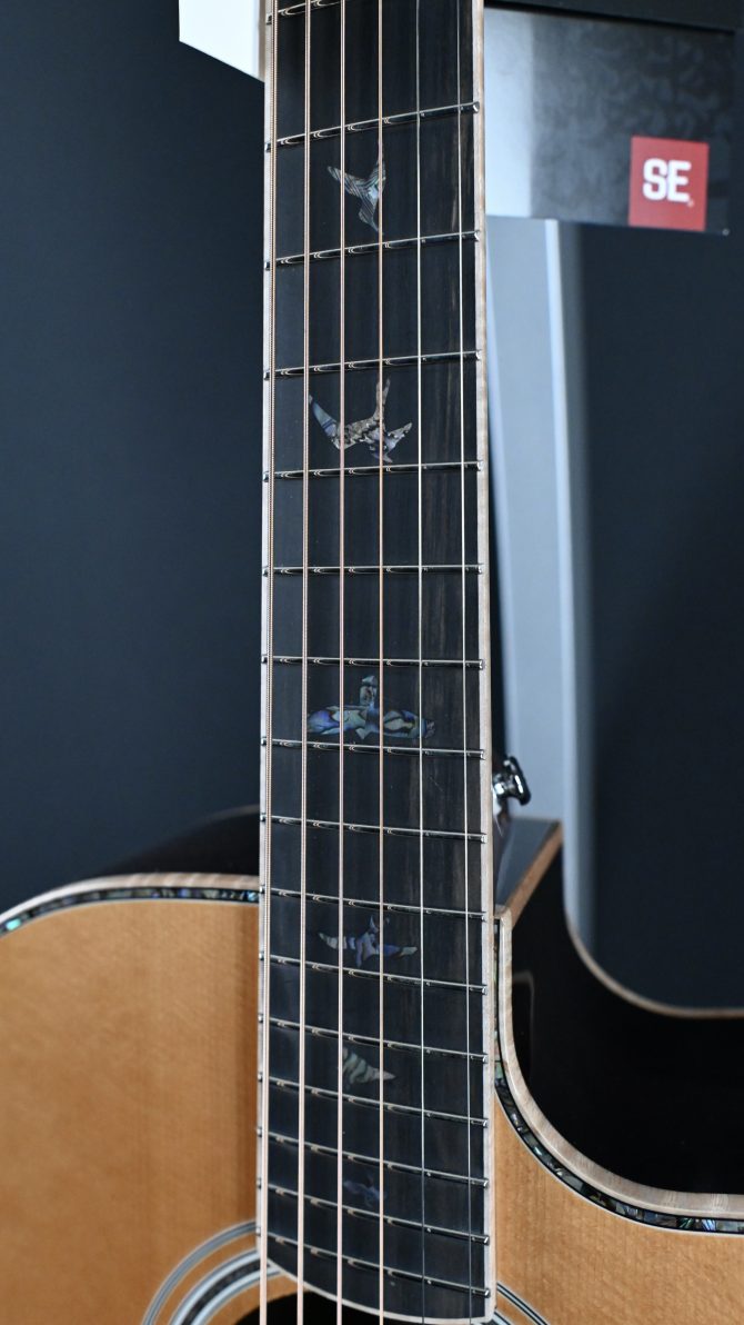 PRS SE A60E Angelus Natural Acoustic Guitar #248