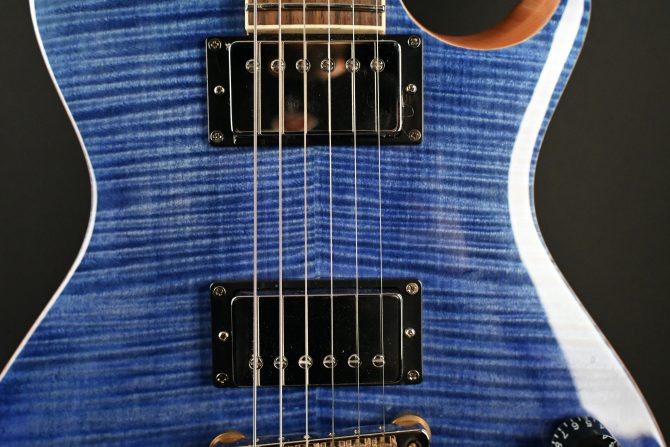 PRS SE McCarty 594 Singlecut Faded Blue Electric Guitar 2022
