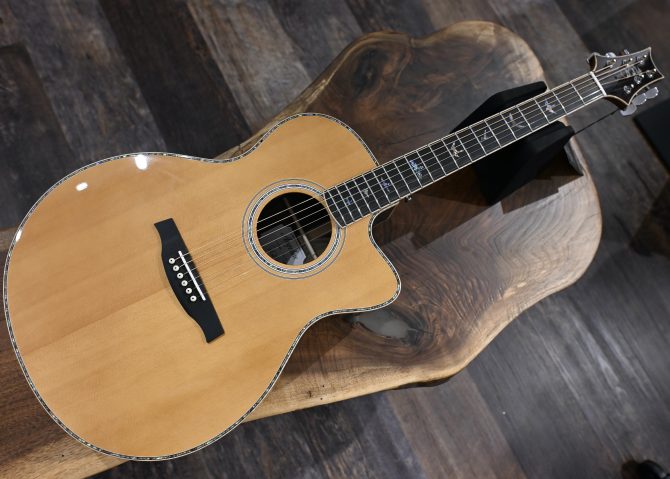 PRS SE A60E Angelus Natural Acoustic Guitar #248