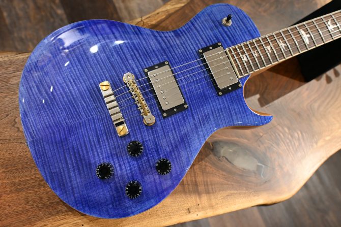 PRS SE McCarty 594 Singlecut Faded Blue Electric Guitar 2022