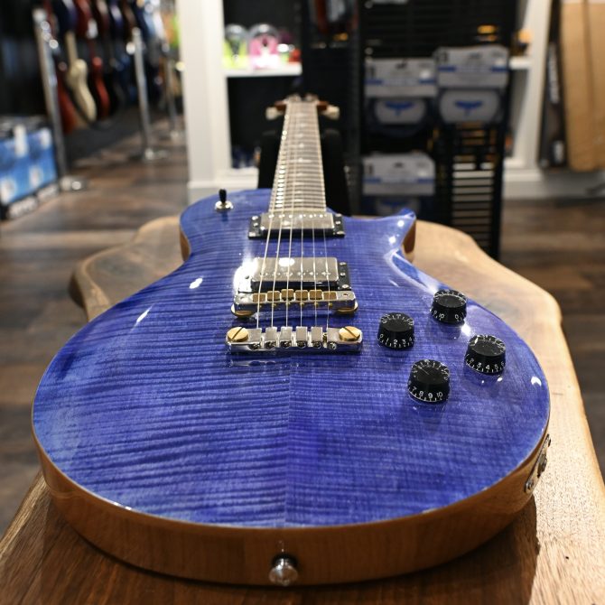 PRS SE McCarty 594 Singlecut Faded Blue Electric Guitar 2022