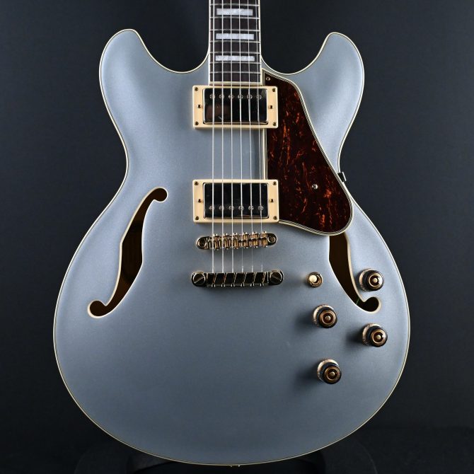 Ibanez AS73G-MSF Moonstone Silver Flat Hollowbody Electric #305