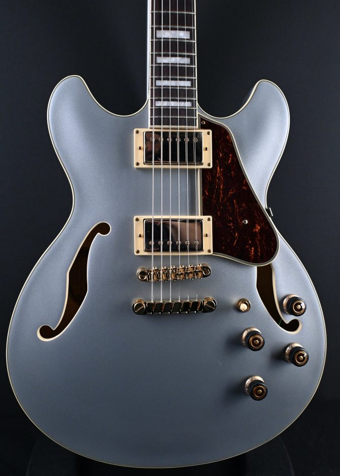 Ibanez AS73G-MSF Moonstone Silver Flat Hollowbody Electric #305