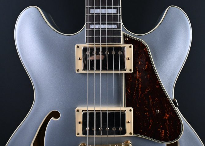Ibanez AS73G-MSF Moonstone Silver Flat Hollowbody Electric #305