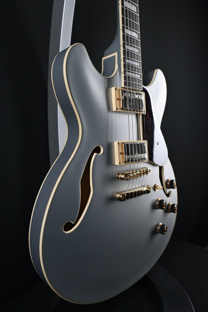 Ibanez AS73G-MSF Moonstone Silver Flat Hollowbody Electric #305