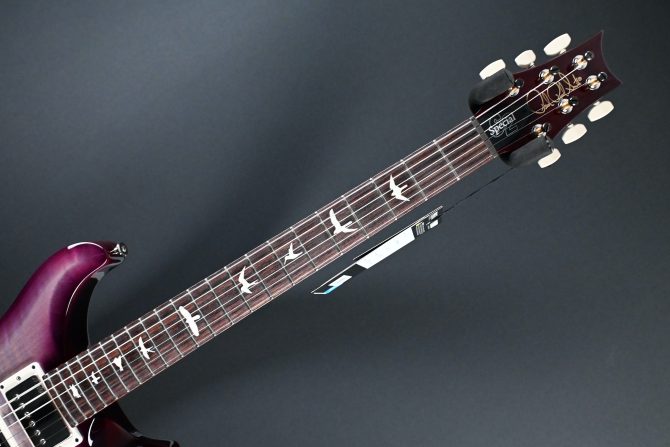PRS S2 Special Semi-Hollow Faded Gray Black Purple Burst #402