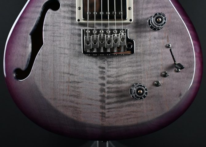 PRS S2 Special Semi-Hollow Faded Gray Black Purple Burst #402