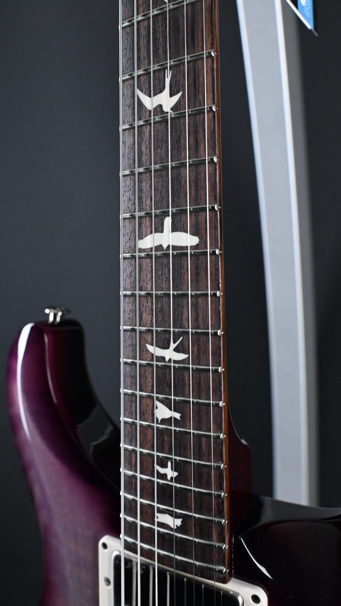 PRS S2 Special Semi-Hollow Faded Gray Black Purple Burst #402