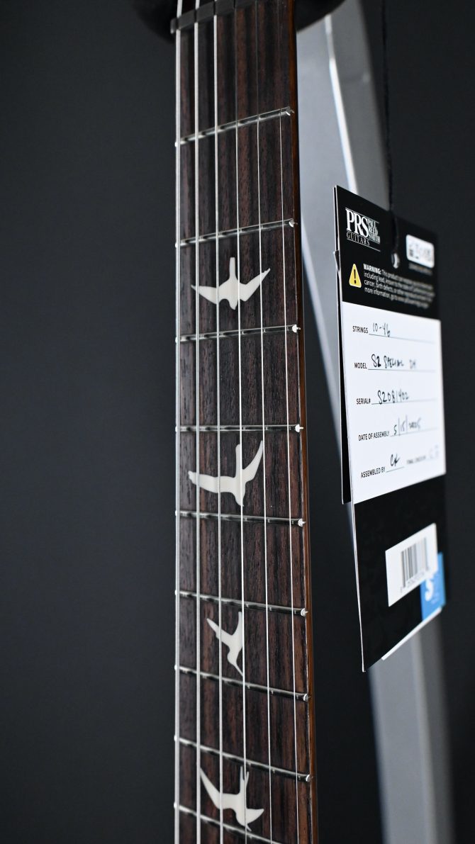 PRS S2 Special Semi-Hollow Faded Gray Black Purple Burst #402