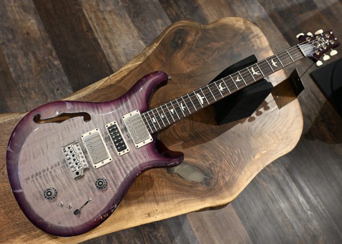 PRS S2 Special Semi-Hollow Faded Gray Black Purple Burst #402