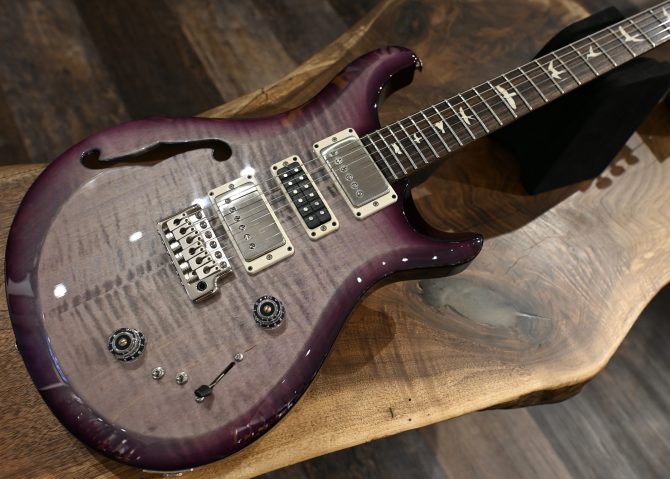 PRS S2 Special Semi-Hollow Faded Gray Black Purple Burst #402