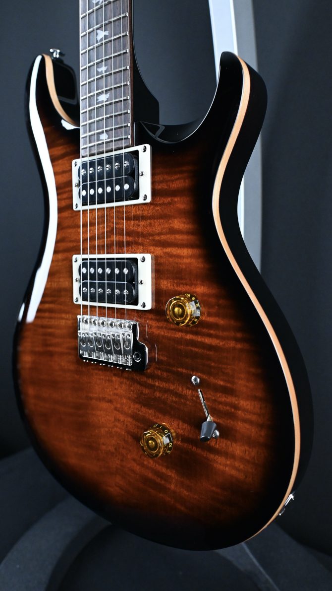 PRS SE Custom 24 Black Gold Burst 2024
