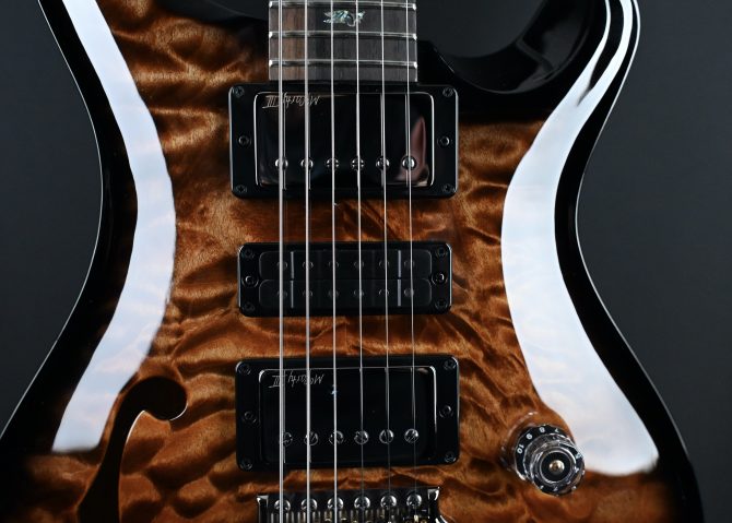 PRS Special Semi-Hollow Artist Package Quilt Top Copperhead Wraparound Smokeburst #874