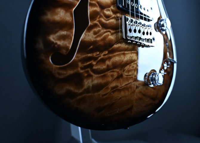 PRS Special Semi-Hollow Artist Package Quilt Top Copperhead Wraparound Smokeburst #874