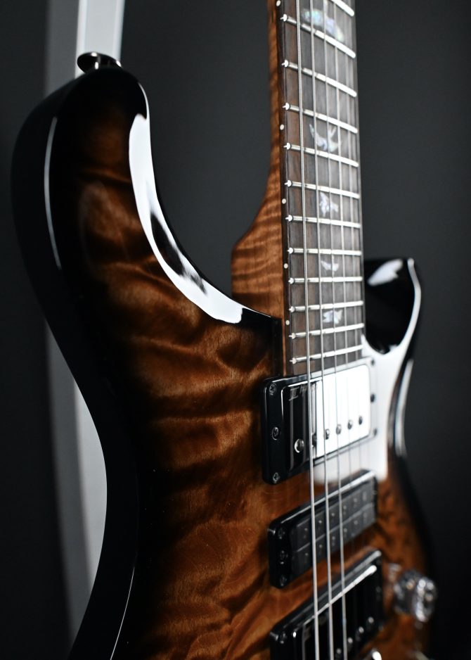 PRS Special Semi-Hollow Artist Package Quilt Top Copperhead Wraparound Smokeburst #874