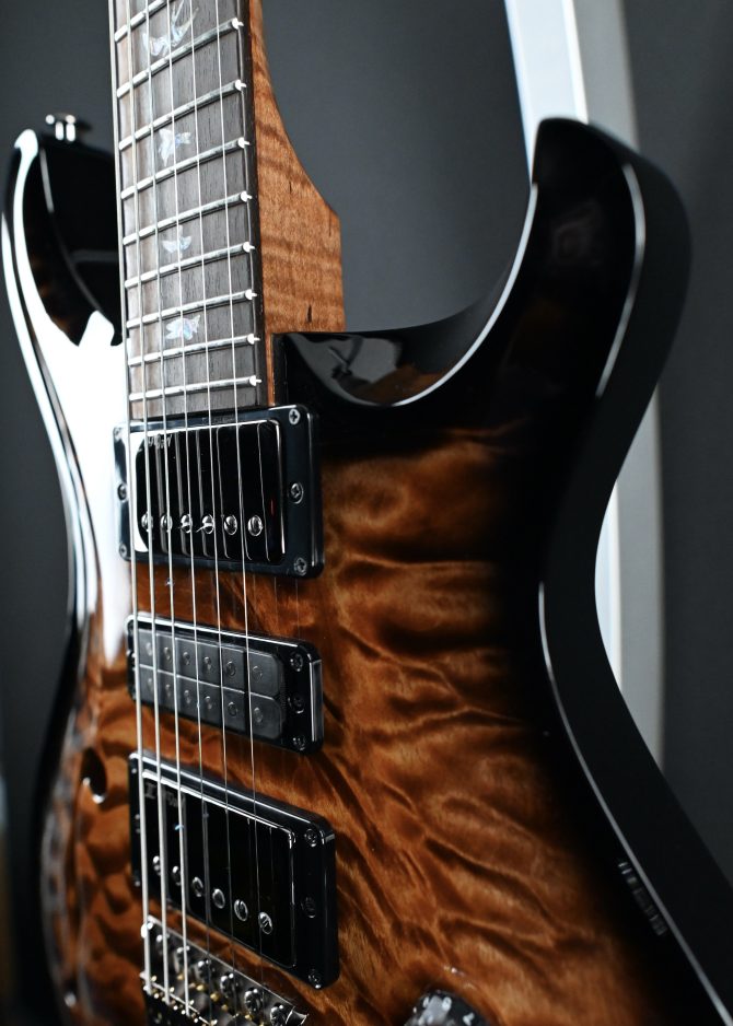 PRS Special Semi-Hollow Artist Package Quilt Top Copperhead Wraparound Smokeburst #874