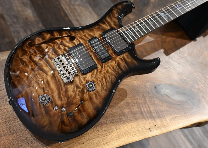 PRS Special Semi-Hollow Artist Package Quilt Top Copperhead Wraparound Smokeburst #874