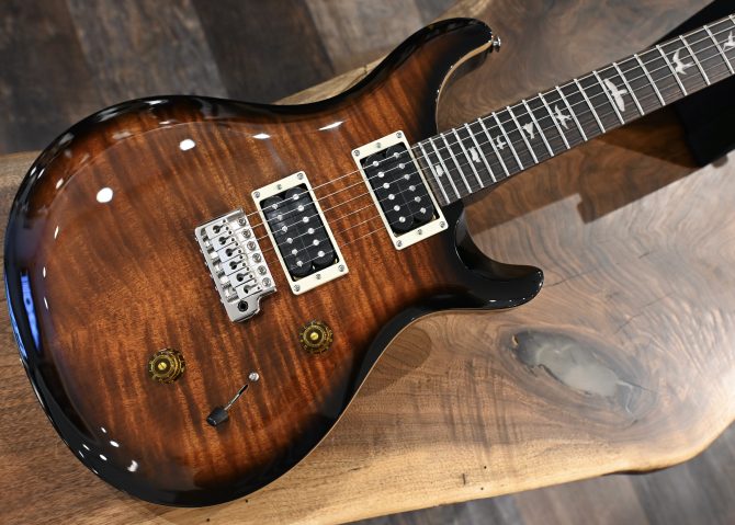 PRS SE Custom 24 Black Gold Burst 2024
