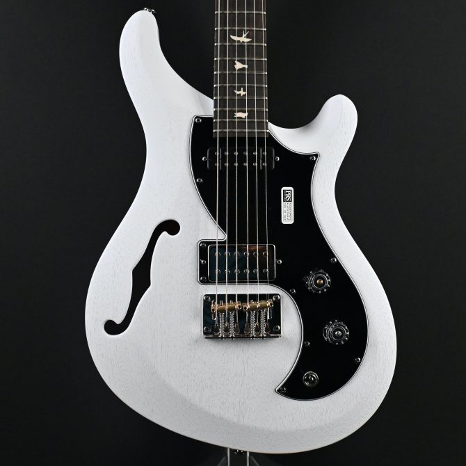 PRS S2 Vela Semi Hollow Satin Pearl White #773