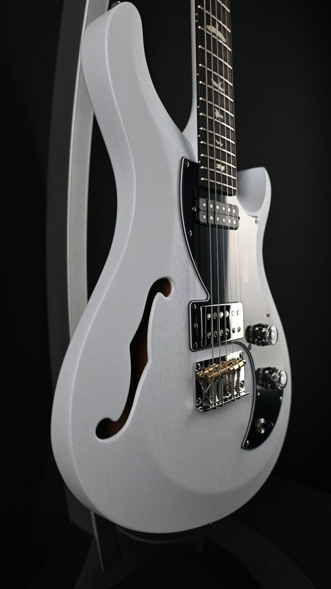 PRS S2 Vela Semi Hollow Satin Pearl White #773