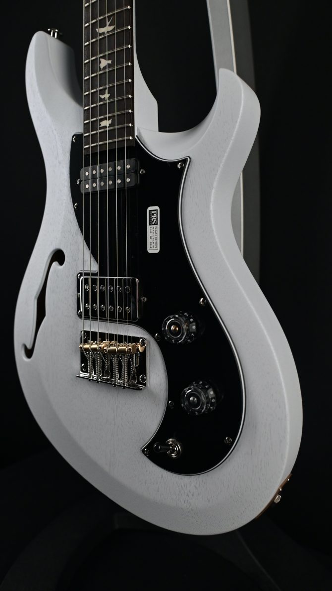 PRS S2 Vela Semi Hollow Satin Pearl White #773