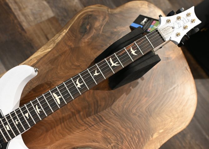 PRS S2 Vela Semi Hollow Satin Pearl White #773