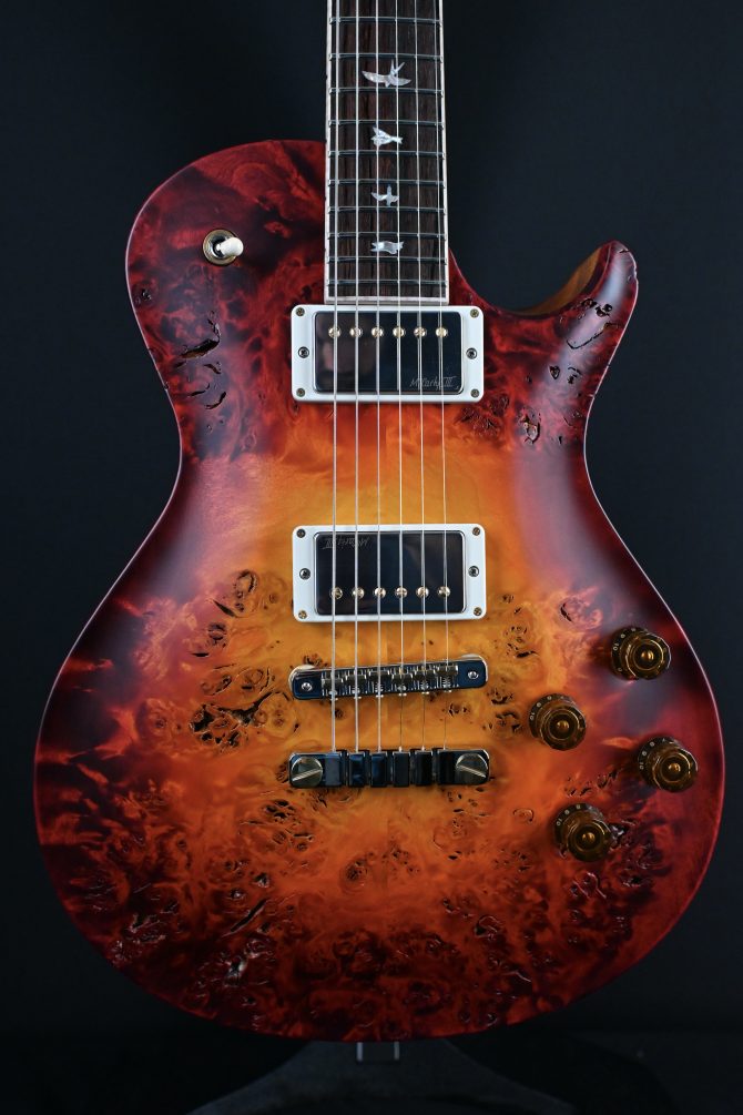 PRS Private Stock #12071 McCarty SC56 Poplar Burl Dragon's Breath Glow