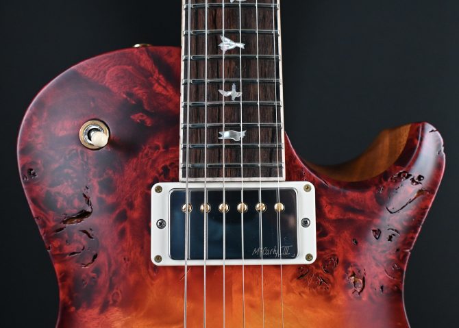 PRS Private Stock #12071 McCarty SC56 Poplar Burl Dragon's Breath Glow