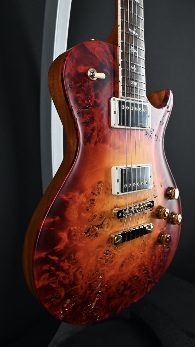 PRS Private Stock #12071 McCarty SC56 Poplar Burl Dragon's Breath Glow