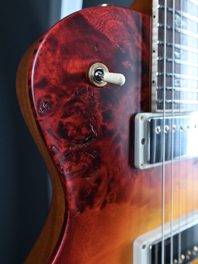 PRS Private Stock #12071 McCarty SC56 Poplar Burl Dragon's Breath Glow