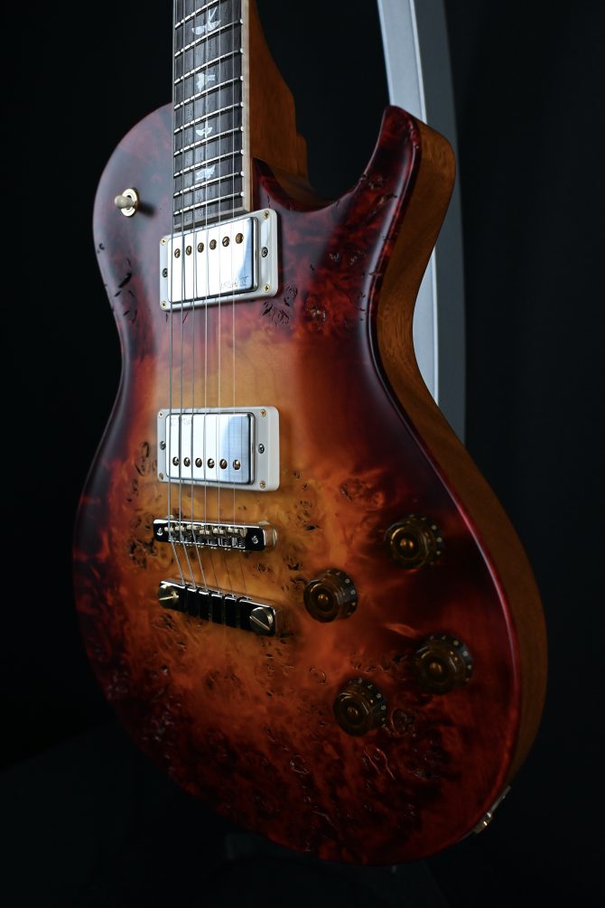 PRS Private Stock #12071 McCarty SC56 Poplar Burl Dragon's Breath Glow