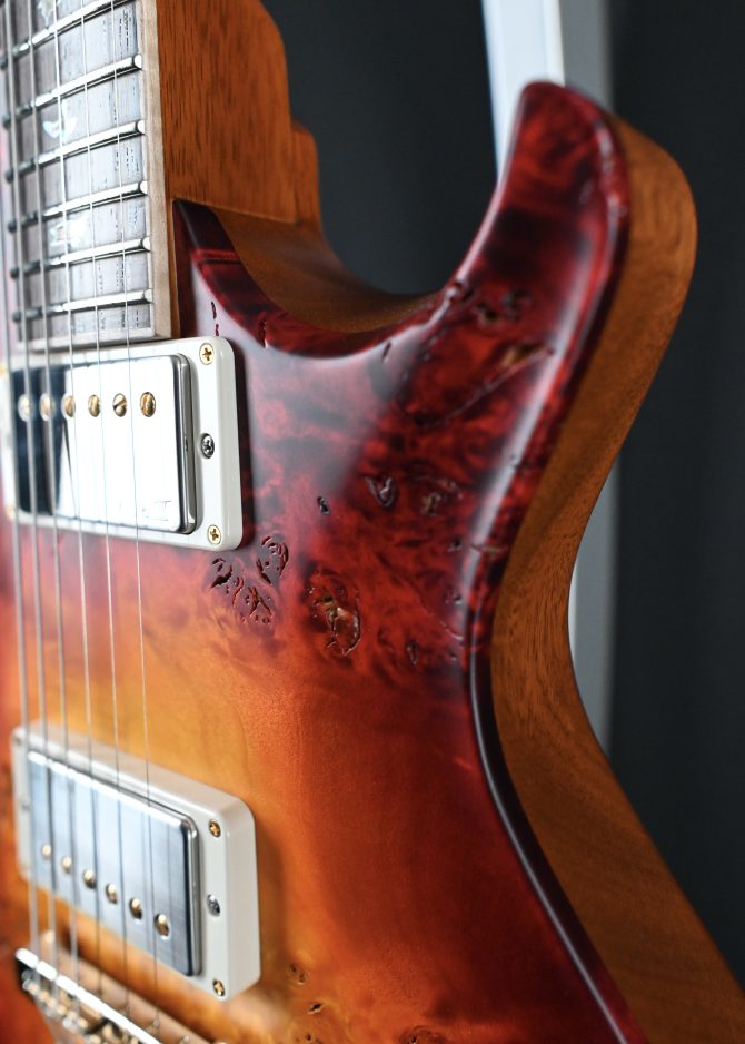 PRS Private Stock #12071 McCarty SC56 Poplar Burl Dragon's Breath Glow