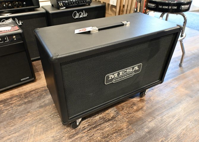 Mesa Boogie 2x12 Horizontal Rectifier Cabinet Black Taurus 2023