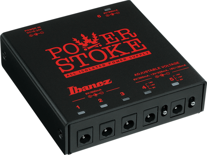 Ibanez PWRS6 Powerstoke 6 Output Power Brick