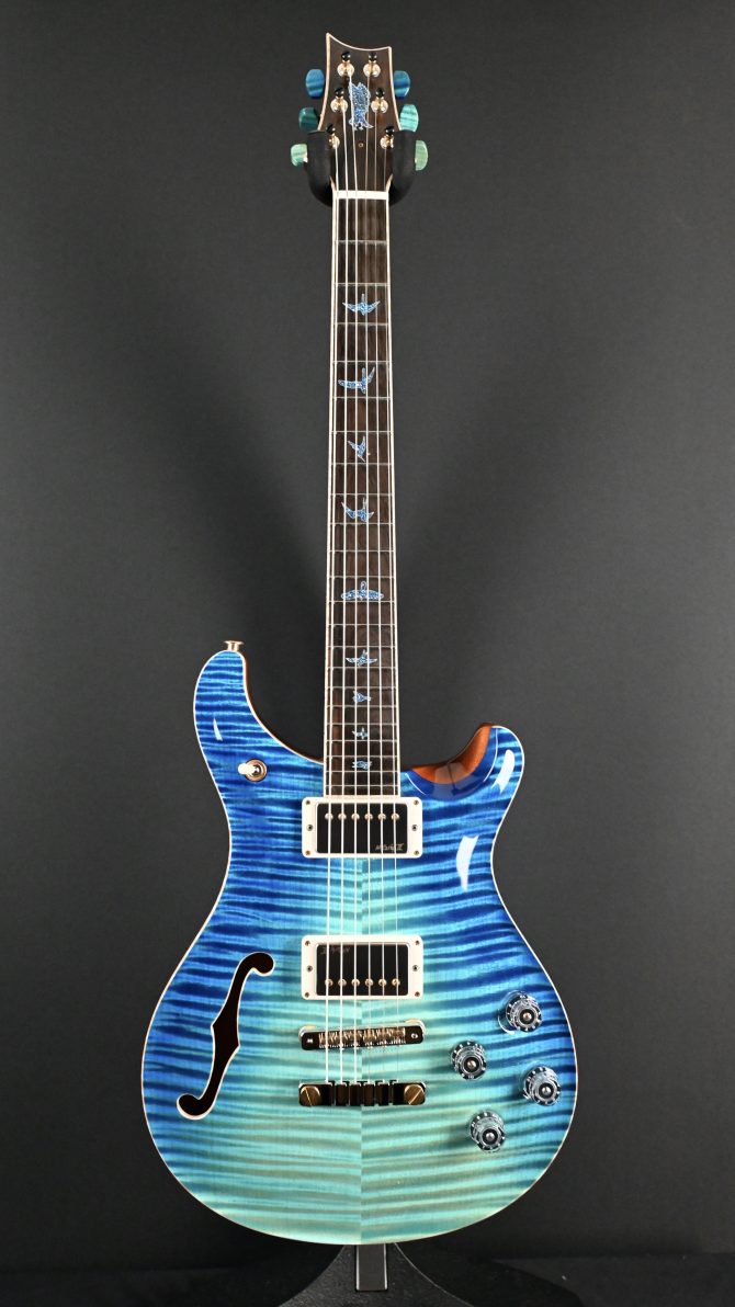 PRS Private Stock #12086 McCarty 594 Semi-Hollow Aquamarine Dragon's Breath