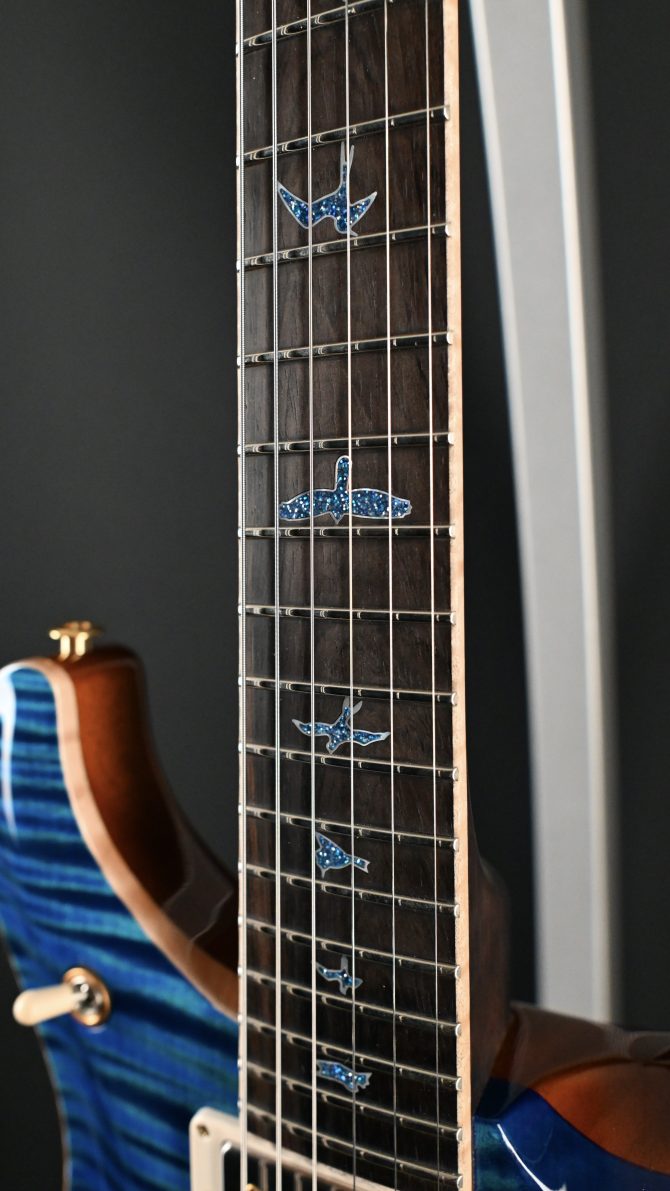 PRS Private Stock #12086 McCarty 594 Semi-Hollow Aquamarine Dragon's Breath