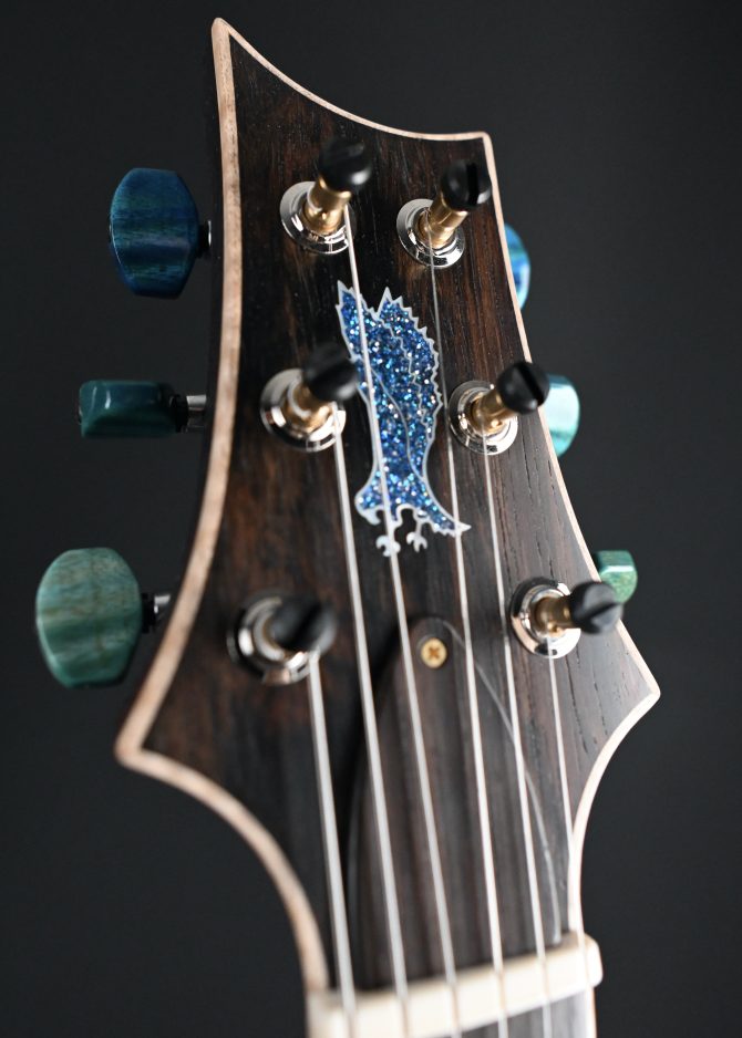 PRS Private Stock #12086 McCarty 594 Semi-Hollow Aquamarine Dragon's Breath