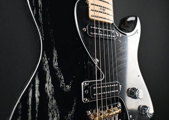 PRS SE NF 53 Black Doghair #611