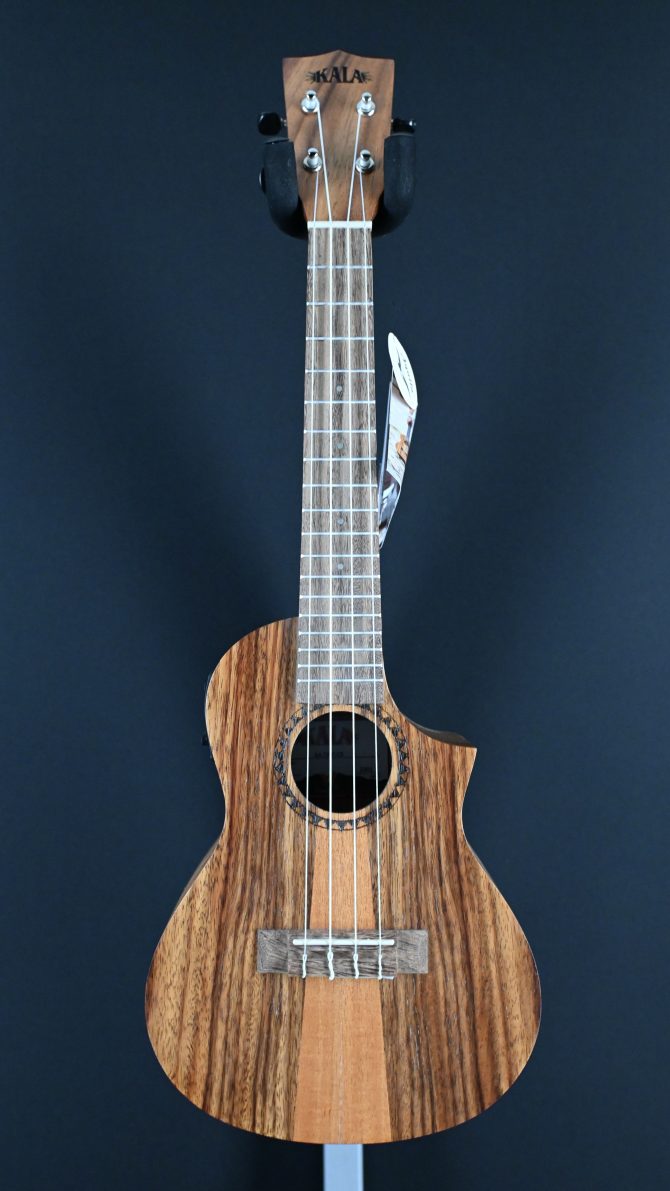 KA-TK-C-CE Teak Tri-Top Concert Ukulele