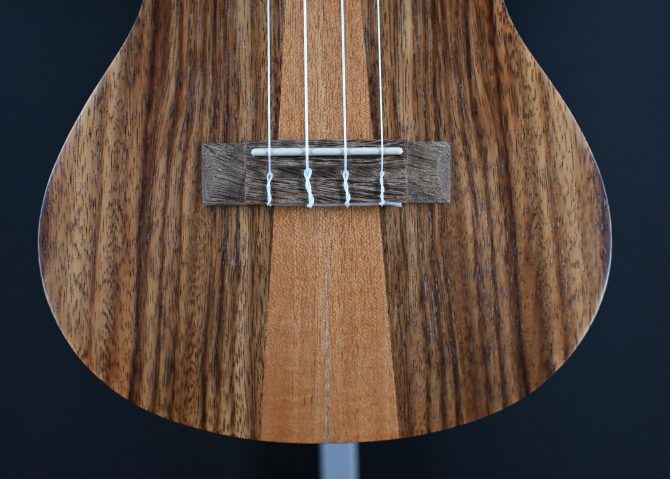 KA-TK-C-CE Teak Tri-Top Concert Ukulele