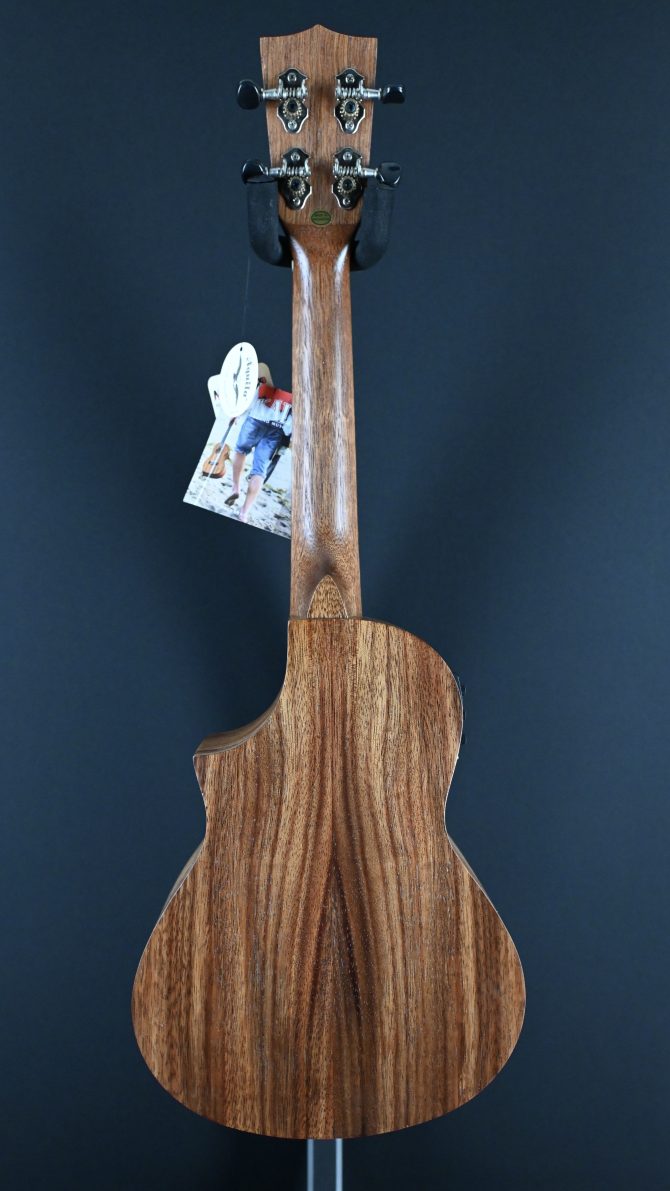 KA-TK-C-CE Teak Tri-Top Concert Ukulele