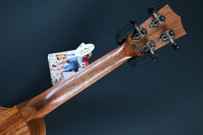 KA-TK-C-CE Teak Tri-Top Concert Ukulele