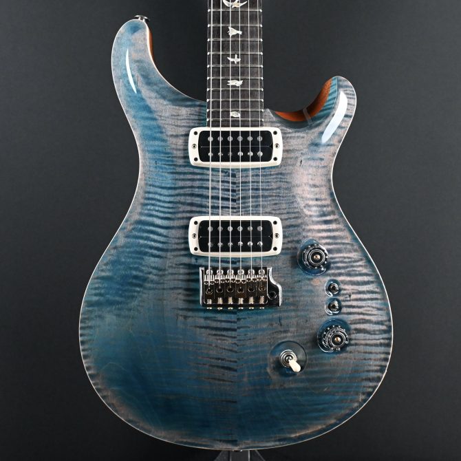 PRS Custom 24-08 Carroll Blue Electric Guitar #806