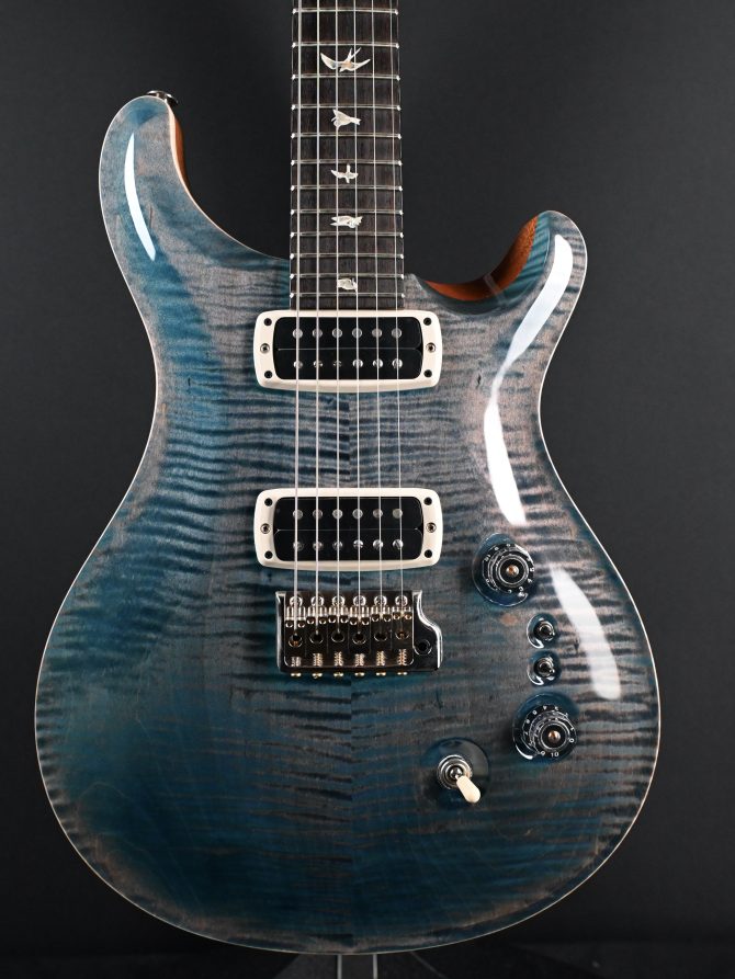 PRS Custom 24-08 Carroll Blue Electric Guitar #806