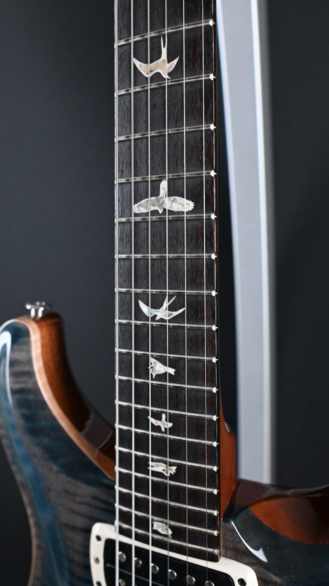 PRS Custom 24-08 Carroll Blue Electric Guitar #806