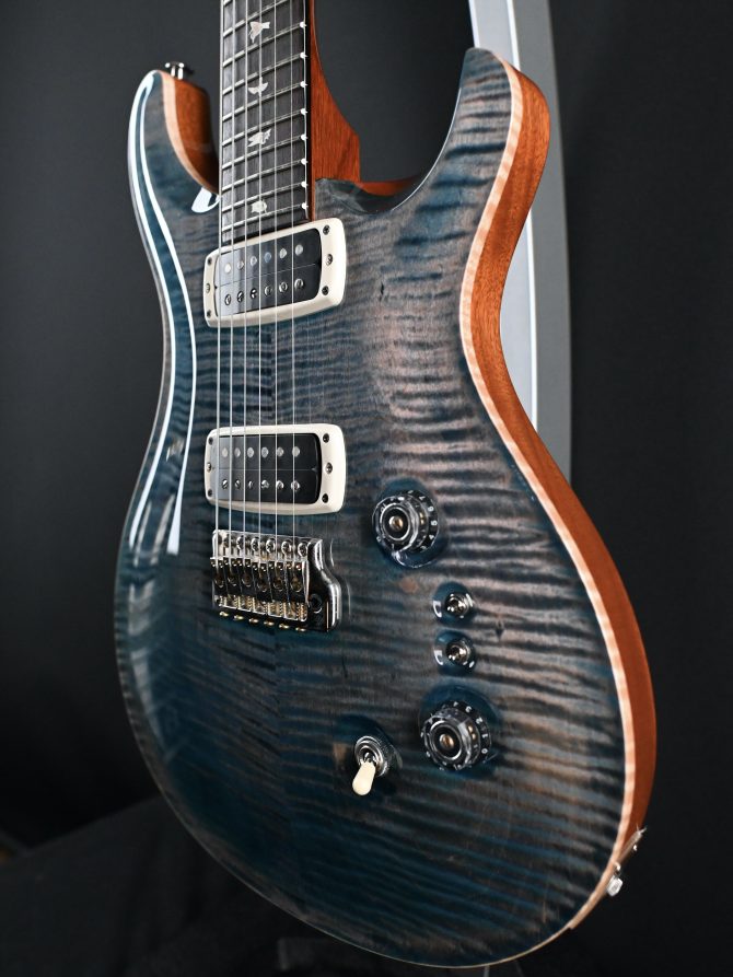 PRS Custom 24-08 Carroll Blue Electric Guitar #806