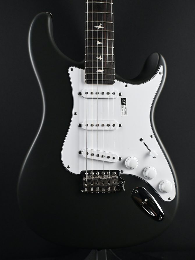 PRS Silver Sky Rosewood Faded Black Tee Satin #297