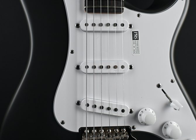 PRS Silver Sky Rosewood Faded Black Tee Satin #297